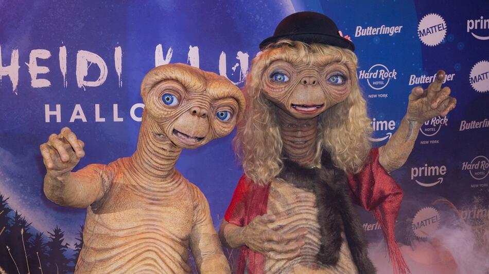 Heidi Klum und Tom Kaulitz verkleideten sich im letzten Jahr als E.T.