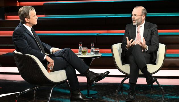  EVP-Fraktionschef Manfred Weber bei Markus Lanz