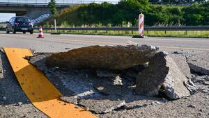 "Blow up" auf der Autobahn A5