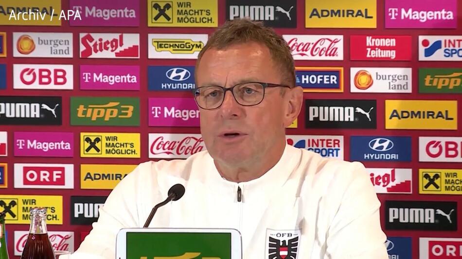 Rangnick im Krankenhaus: Kader-Verkündung ohne Chef