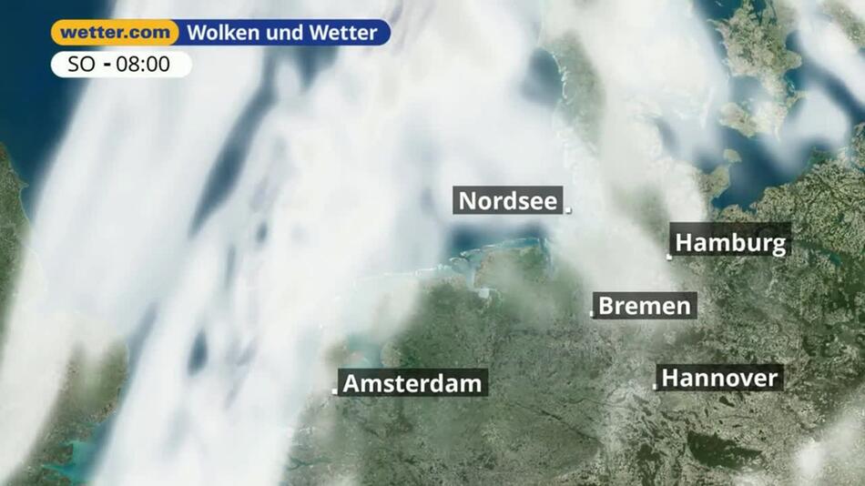 "Nordsee: Dein Wetter für Deine Region!"