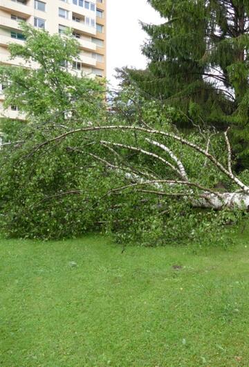 Unwetter, Kapfenberg, Steiermark