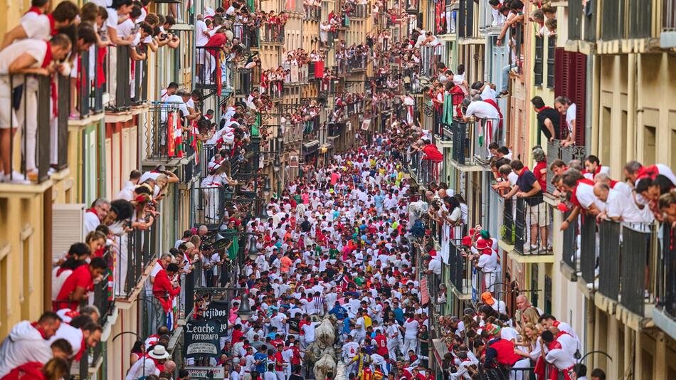 Stierlauf in Pamplona