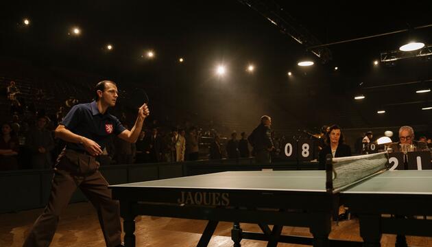Timo Boll spielt in dem Film "Marty Supreme"
