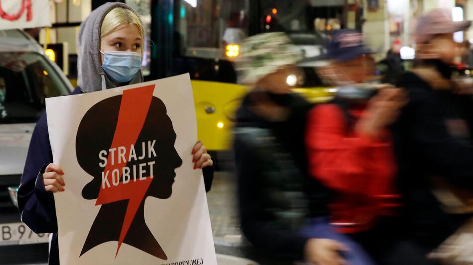 Proteste gegen Verschärfung des Abtreibungsverbots in Polen