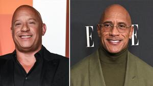 Vin Diesel (l.) gratulierte Dwayne Johnson zu seiner Leistung in "The Smashing Machine".