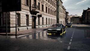Computeranimation der Cyber-Tyre-Technologie von Pirelli