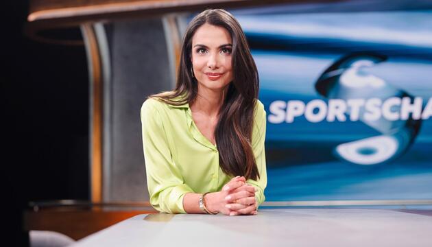 Lea Wagner gehört zum festen Moderationsteam der beliebten ARD-Sendung "Sportschau".