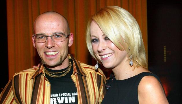 Jenny Elvers Jenny Elvers und Thomas D bei einem Event 2003