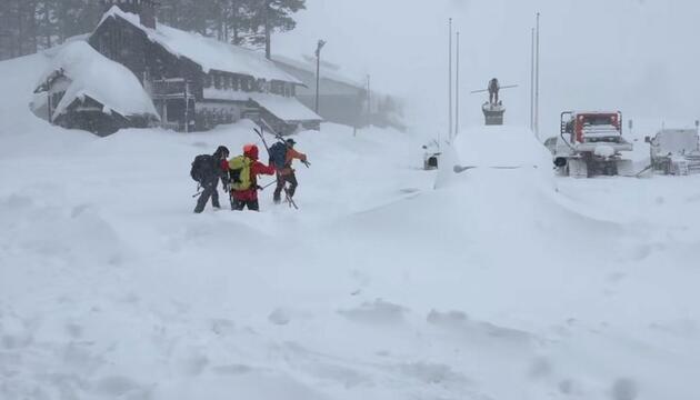 Schnee in Kalifornien
