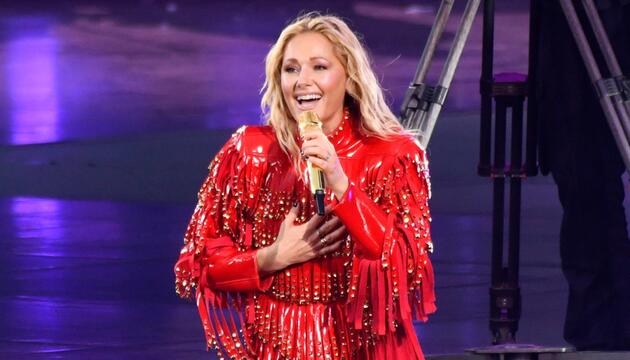Helene Fischer freute sich beim Tourfinale auf Specialguest Florian Silbereisen.