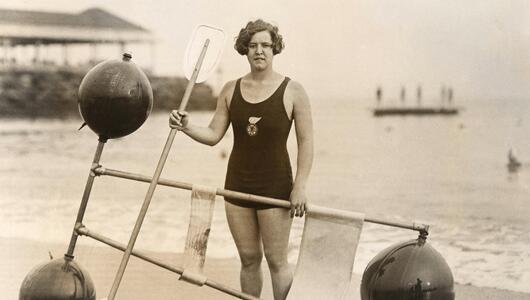 Gertrude Ederle, Schwimmen, Ärmelkanal, Durchquerung, Rekorde, Sportgeschichte