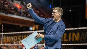 Trainer Stefan Hübner von der SVG Lüneburg