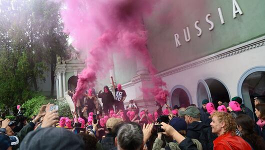 Kunstbiennale 2026 - Proteste