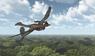Microraptor im Flug