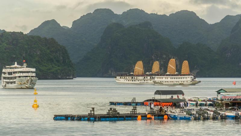 Halong-Bucht in Vietnam