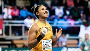 Yemisi Ogunleye ist die erste deutsche Olympiasiegerin im Kugelstoßen seit 1996.