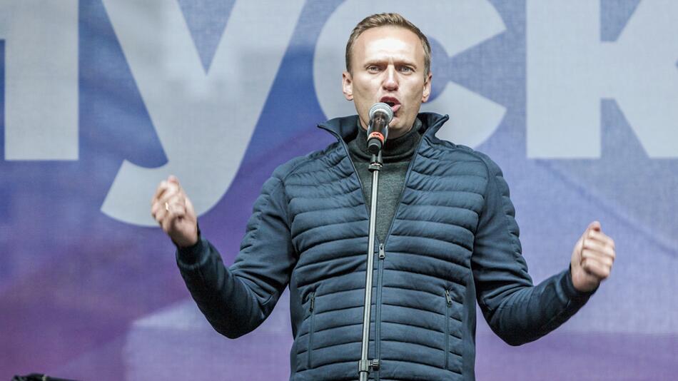 Andrej Nawalny, Rede, 2019, Russland, Opposition, Demonstration, Moskau