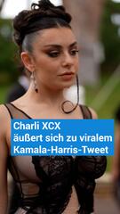 Charli XCX äußert sich zu viralem Kamala-Harris-Tweet