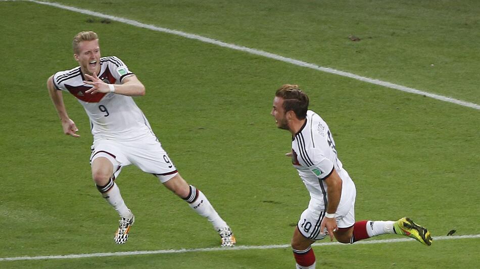 André Schürrle (l) und Mario Götze