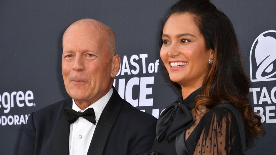 Bruce Willis und Emma Heming Willis auf einer Aufnahme aus dem Jahr 2018.