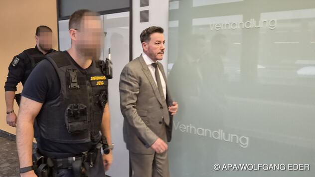 Benko wirkte nach der Haftprüfungsverhandlung sichtlich erleichtert
