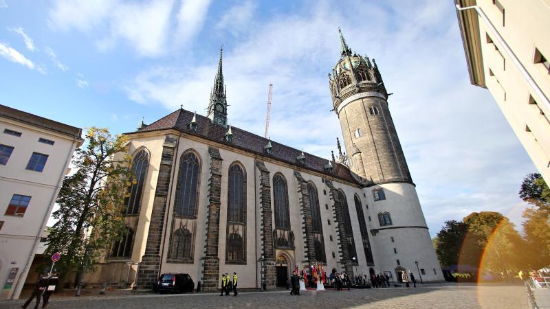 Schlosskirche in Lutherstadt Wittenberg