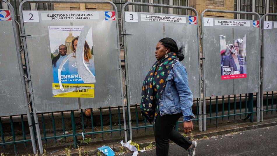 Parlamentswahl in Frankreich