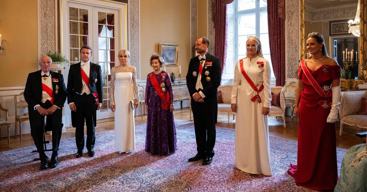 Majestätischer Empfang in Norwegen: Norwegische Royals begeistern Macron mit opulentem Staatsbankett