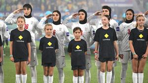 Iranisches Team bei der Fußball-Asienmeisterschaft der Frauen