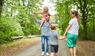 Familie mit Kindern