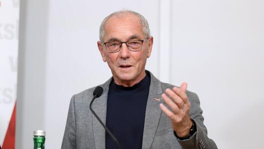 Volkshilfe-Präsident Sacher betonte den Zeitdruck für die Politik. 