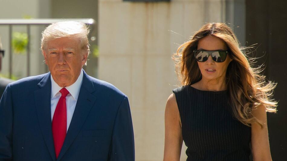 Melania Trump zeigt sich nur noch selten an der Seite von Donald Trump (Bild von 2022).