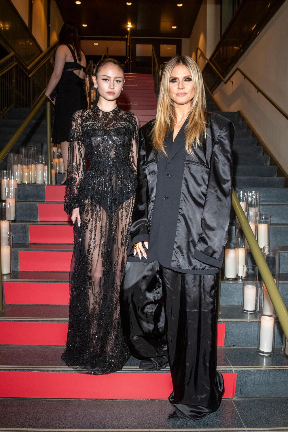 Leni und Heidi Klum