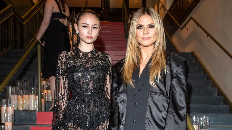 Leni und Heidi Klum