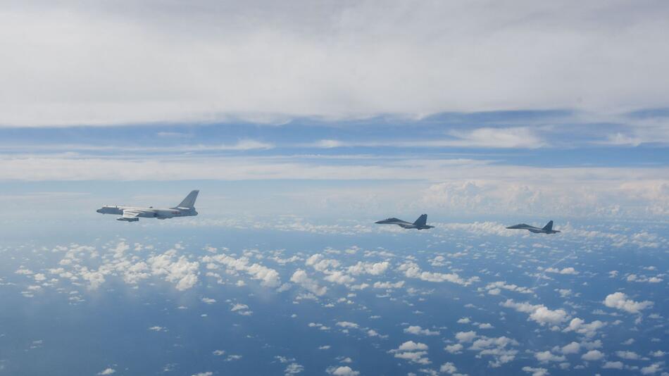 China hält Militärübung in Taiwanstraße ab