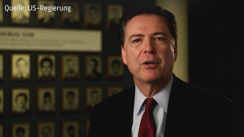 Trump macht Druck auf Justiz: Ex-FBI-Chef Comey angeklagt
