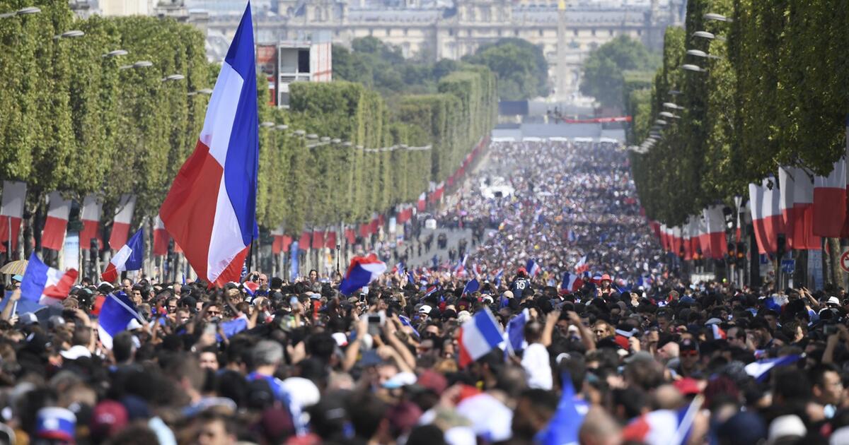 «Paris ist wieder ein Fest»: Frankreich feiert seine Champions | GMX.AT