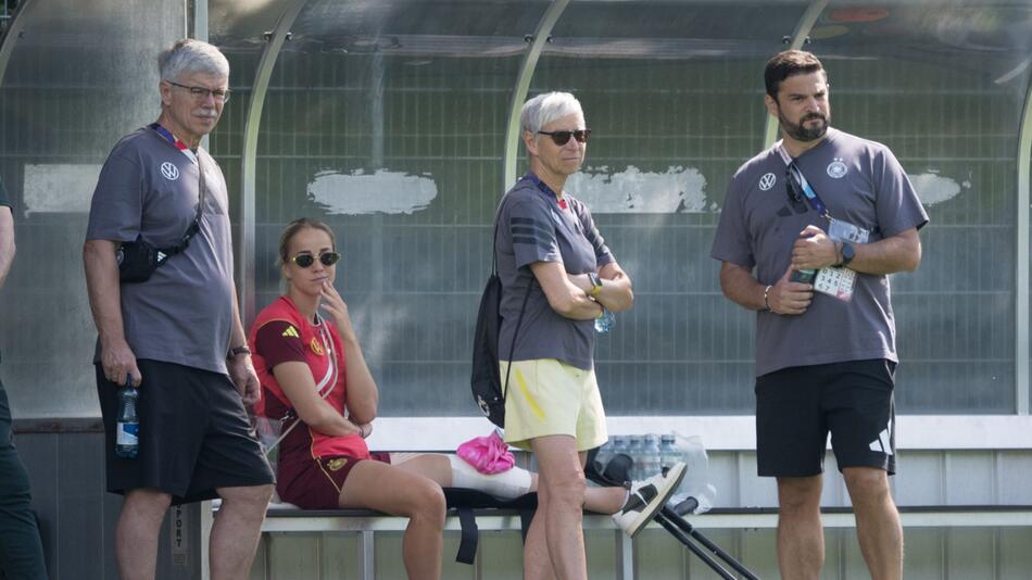 Frauenfußball-EM - Training Deutschland