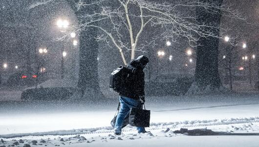 Winterwetter in den USA