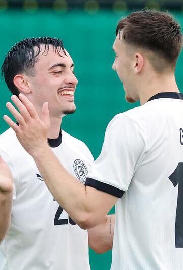 Paul Nebel und Brajan Gruda