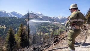 Waldbrand im Kärntner Lesachtal