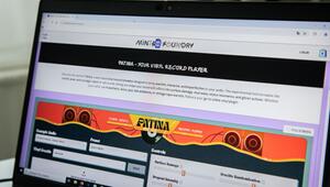 Webseite "Patina" von Minta Foundry auf einem Laptop