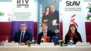 Die Standesvertreter forderten mehr Richter und Staatsanwälte