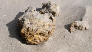 Paraffin am Strand