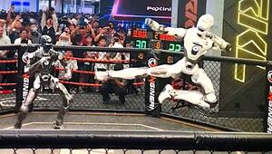 Schläge, Kicks und Tritte: Roboter liefern sich Kampfsport-Show in Peking