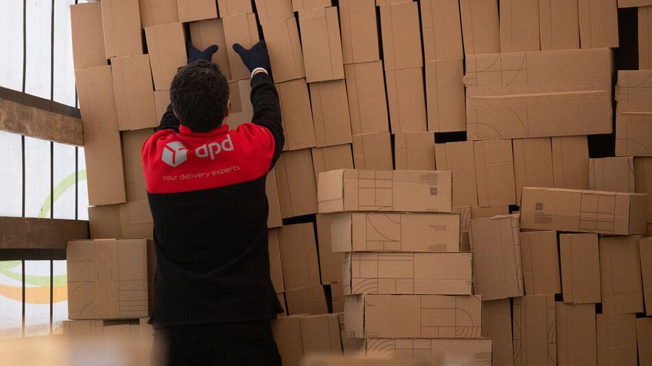 Paketzentrum von DPD