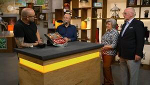 Experte Sven Deutschmanek, Horst Lichter, Verkäuferpaar Angelika und Joachim