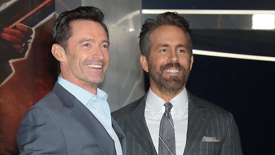 Hugh Jackman und Ryan Reynolds sind enge Freunde.