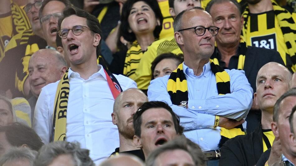 Fußballkanzler: Bei deutschem Finaleinzug kommt Merz zum Endspiel